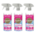 Fabulosa Winter Angel Dazzling Bathroom Spray 500ml Assorted Packs Bathroom & Shower Cleaners Fabulosa Pack of 3