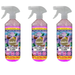 Fabulosa Cosmic Violet Multipurpose Cleaner 750ml Assorted Packs Fabulosa Multi-Purpose Cleaner Fabulosa Pack of 3
