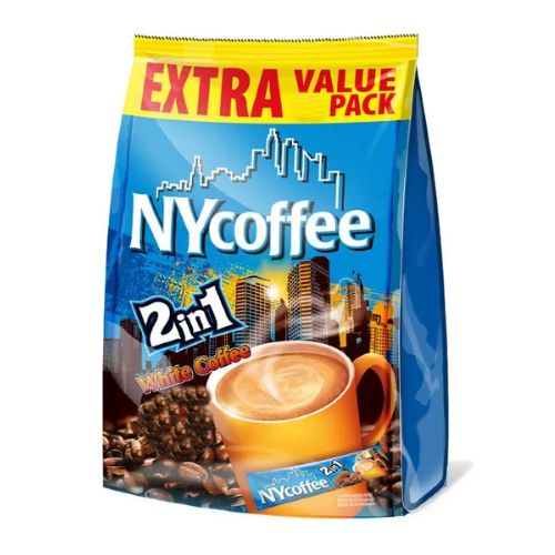 NY Coffee 2 In 1 White Coffee 10 Pack 140g Coffee NY Coffee   