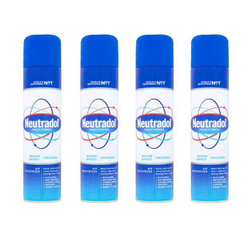 Neutradol Room Spray Odour Destroyer Air Freshener Original 300ml Assorted Packs