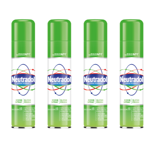 Neutradol Super Fresh Room Spray Air Freshener 300ml Assorted Packs