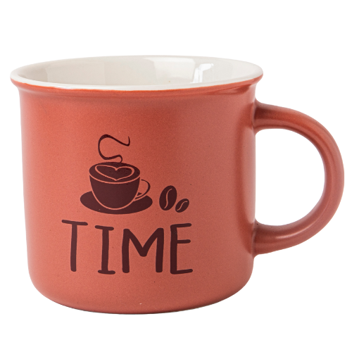 New Bone China Decal Coffee Quote Ceramic Mug 390ml Assorted Designs mugs FabFinds Coffee Time