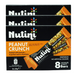 Nutini Peanut Crunch 8 Bars 160g Biscuits & Cereal Bars Nutini Pack of 3