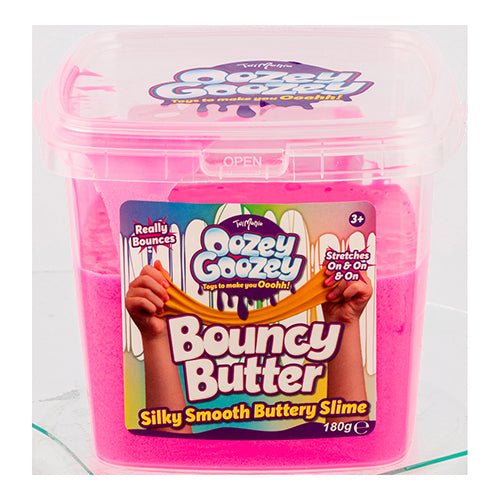Toymania Oozey Goozey Bouncy Butter 180g Assorted Colours Toys Toy Mania Pink  