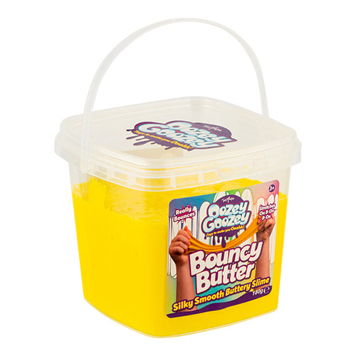 Toymania Oozey Goozey Bouncy Butter Tubs 100g Assorted Colours Toys Toy Mania   