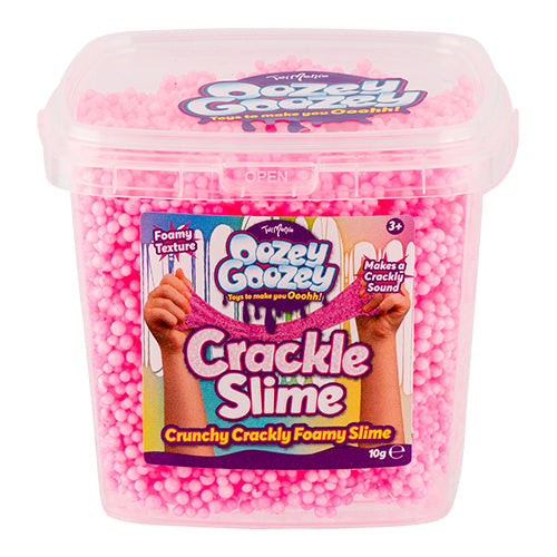 Toymania Oozey Goozey Crackle Slime Assorted Colours 7g Toys Toy Mania Pink  