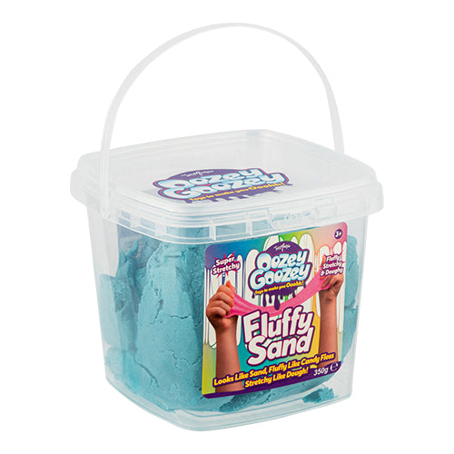 Toymania Oozey Goozey 350g Fluffy Sand Slime Assorted Colours Toys Toy Mania   