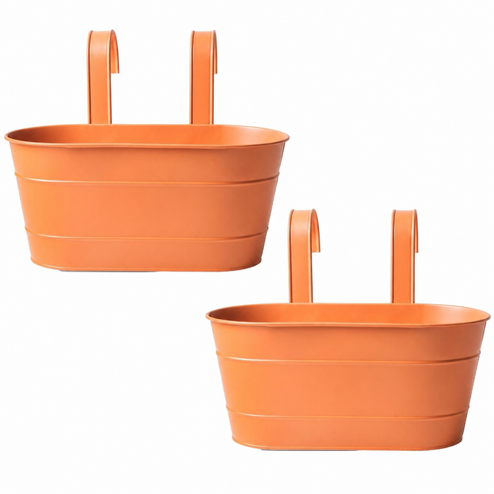 Over Fence Vibrant Planter Terracotta 26.5cm Assorted Packs
