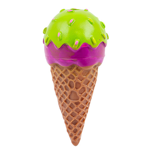 Squeaky ice cream 2025 cone dog toy