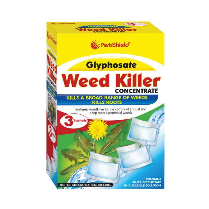 Glyphosate Weed Killer Concentrate Lawn & Plant Care PestShield Pack of 1