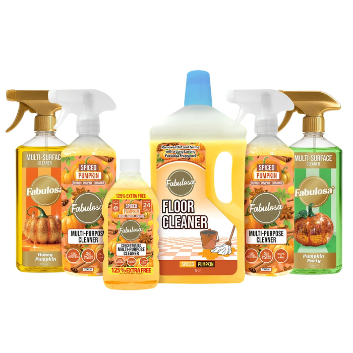Fabulosa Spiced Pumpkin Autumn Cleaning 6 Piece Bundle