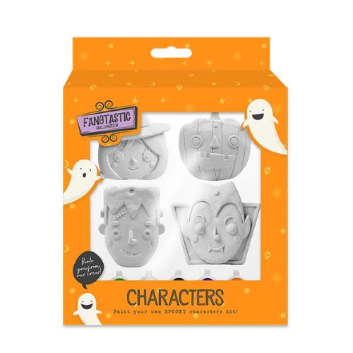 Halloween Paint Your Own Characters 4 Pack Halloween Decorations FabFinds
