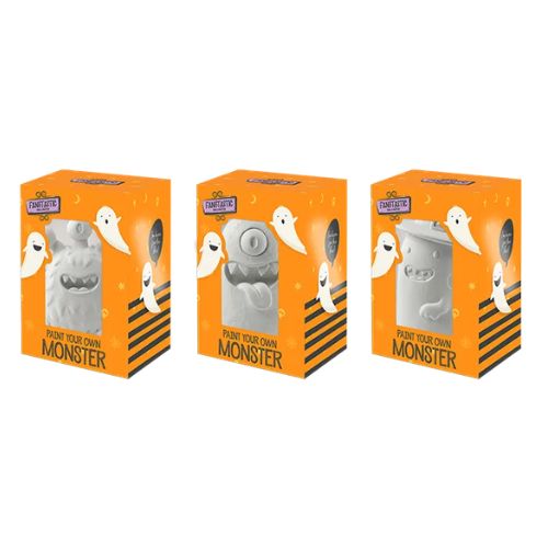 Paint Your Own Halloween Monster Kids Activity Halloween Decorations Fabfinds