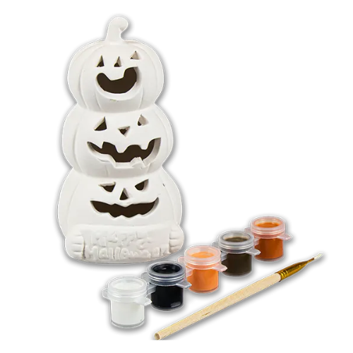 Paint Your Own Pumpkin Decoration Craft Kit Halloween Decorations FabFinds
