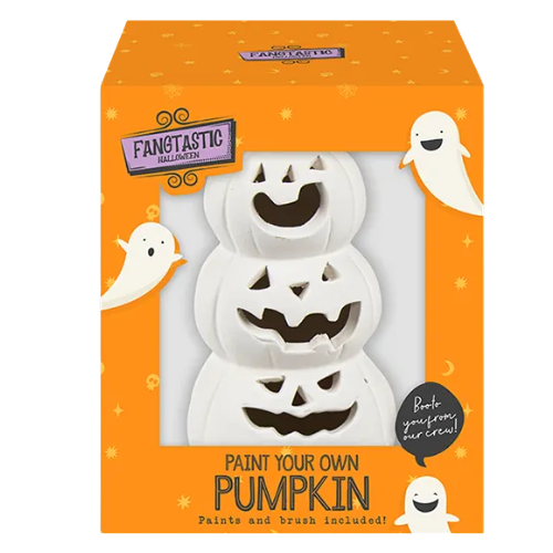 Paint Your Own Pumpkin Decoration Craft Kit Halloween Decorations FabFinds