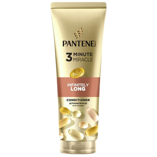 Pantene 3 Minute Miracle Conditioner Infinite Lengths 220ml Assorted Pack Shampoo & Conditioner Pantene 1 Pack