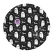 Halloween Printed Paper Plates Ghost Design 23cm – Pack of 20 Halloween Accessories FabFinds