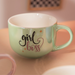 Pastel Ceramic Boss Lady Mug 500ml Assorted Colours Mugs FabFinds