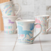 Bone China Pastel Unicorn Mug 350ml Assorted Designs Mugs FabFinds