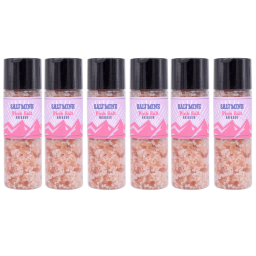 Saltmine Pink Salt Grinder 100g Assorted Packs
