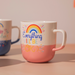 Positive Vibes Ceramic Mug 370ml Assorted Designs Mugs FabFinds