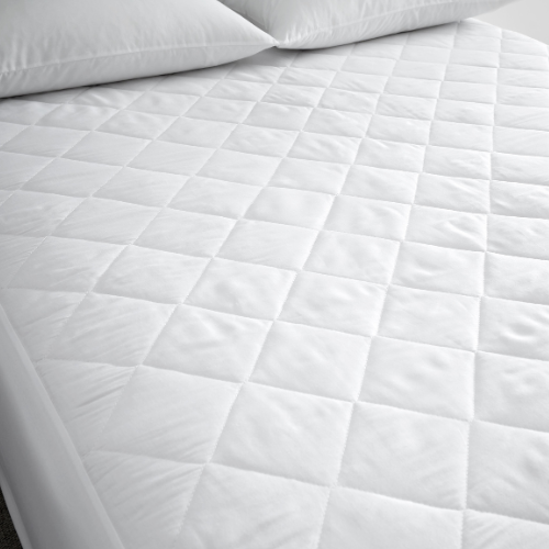 New Quilted Mattress Protector White Assorted Sizes FabFinds