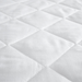 New Quilted Mattress Protector White Assorted Sizes FabFinds