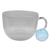 Ribbed Glass Mug 500ml FabFinds