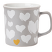 Romantic Love Heart Print Ceramic Mug 440ml Assorted Designs Mugs FabFinds