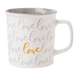 Romantic Love Heart Print Ceramic Mug 440ml Assorted Designs Mugs FabFinds