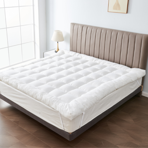 Royale 10cm Extra Thick Mattress Topper White Assorted Sizes Duvets FabFinds