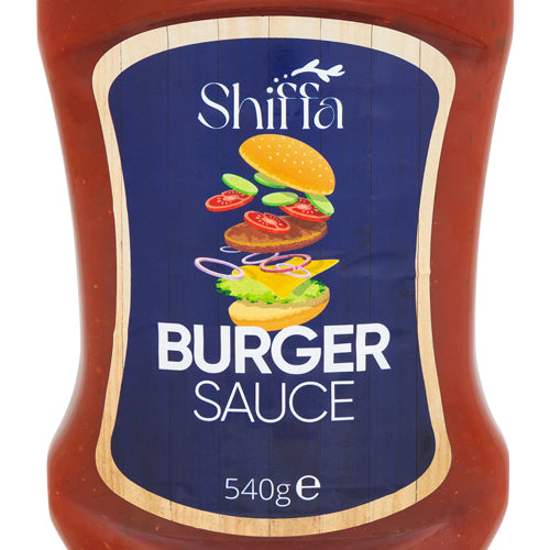 Shiffa Burger Sauce 540g Table Sauces Shiffa   