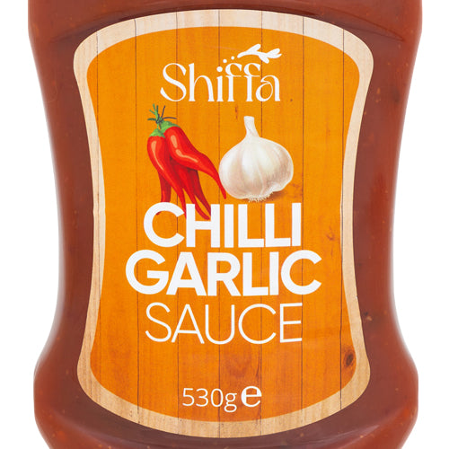 Shiffa Chilli Garlic Sauce 530g Table Sauces Shiffa   