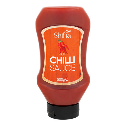 Shiffa Hot Chilli Sauce 530g Table Sauces Shiffa   