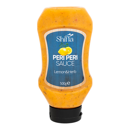 Shiffa Peri Peri Sauce Lemon & Herb 500g Condiments & Sauces Shiffa   