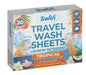 Swirl Travel Laundry Wash Sheets Tropical Laundry - Detergent Swirl