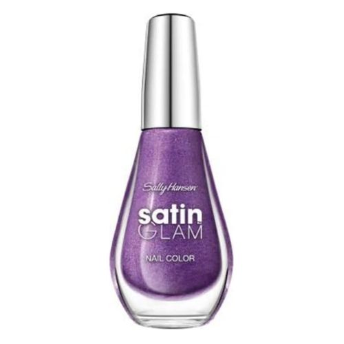 Sally Hansen Satin Glam Shimmery Matte Nail Polish 07 Taffeta 100ml Nail Polish Sally Hansen   