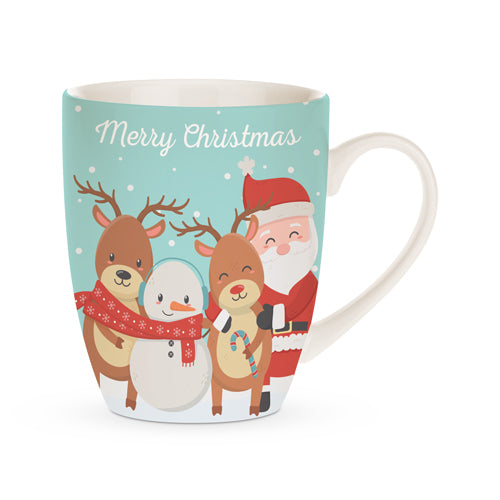 Santa and Friends Christmas Hugga Mug Mugs FabFinds