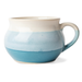 Blue and White Soup Mug Mugs FabFinds