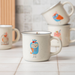 Speckled Owl Ceramic Mug 390ml Assorted Designs Mugs FabFinds