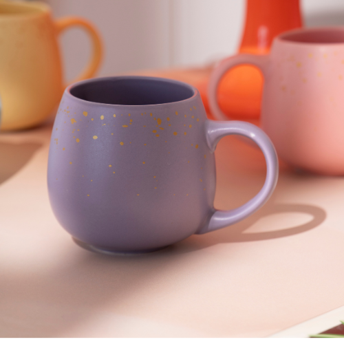 Speckled Pastel Ceramic Mug 400ml Assorted Colours Mugs FabFinds