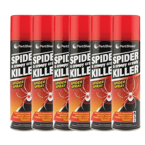PestShield Spider & Creepy Crawly Killer 200ml Assorted Packs Cleaning PestShield Pack of 6