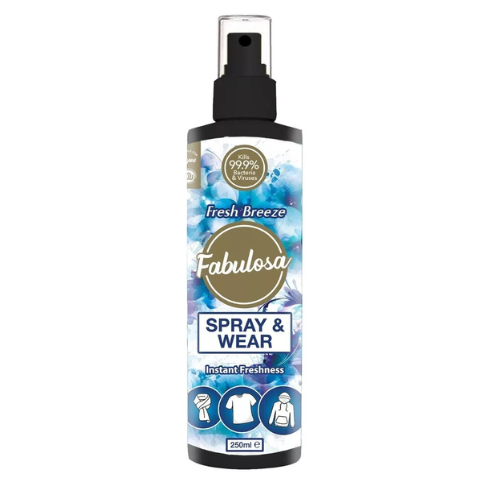 Fabulosa Fresh Breeze Spray & Wear 250ml Assorted Packs Fabulosa Spray & Wear Fabulosa Pack of 1