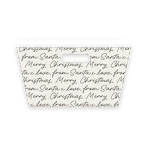 Christmas Cardboard Hamper Set 23cm x 18cm Assorted Designs Christmas Gift Bags & Boxes FabFinds Christmas Slogan