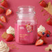 Sugar Bloom London Strawberry Swirl Scented Candle 510g image 4