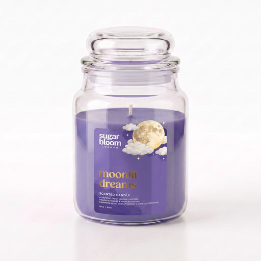 Sugar Bloom London Moonlit Dreams Scented Candle 510g Candles Sugar Bloom