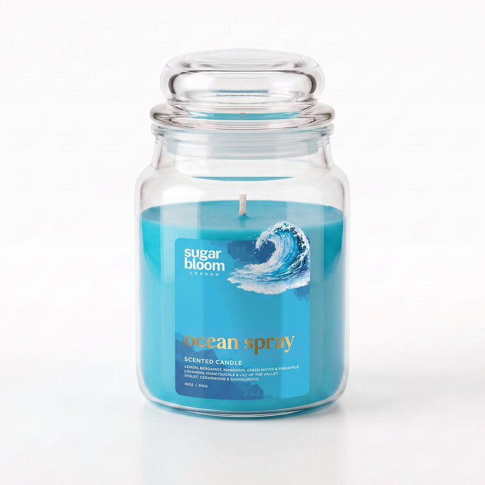 Sugar Bloom London Ocean Spray Scented Candle 510g