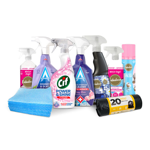 Sunday Blitz Cleaning Bundle 9 Piece Cleaning Bundles FabFinds   