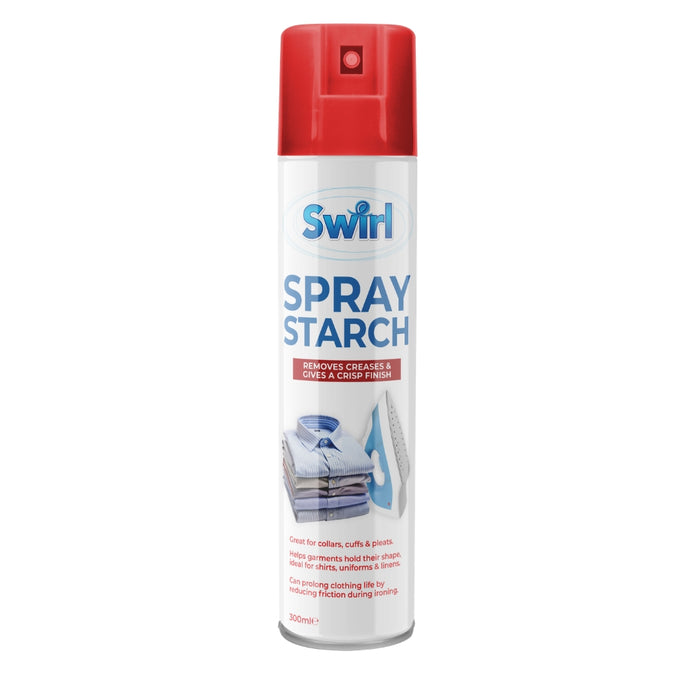 Swirl Spray Starch 300ml Assorted Packs Laundry Care Swirl Pack of 1