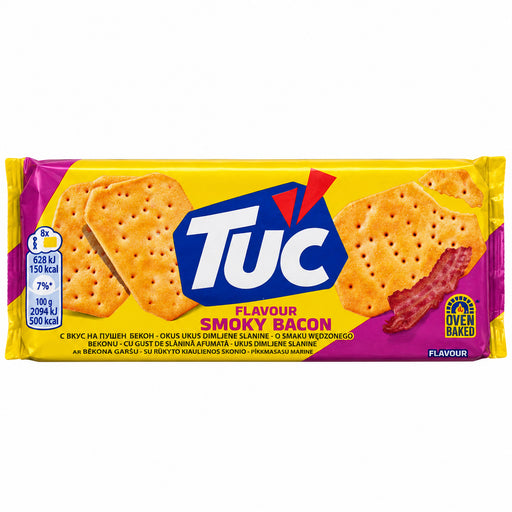 TUC Bacon Cracker Biscuits 100g Assorted Packs Biscuits & Cereal Bars tuc